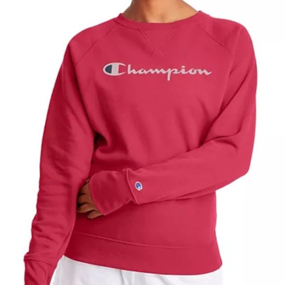 Champion Tops - Champion Powerblend Boyfriend Raglan Sweatshirt XS